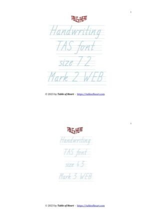 Handwriting TAS Font Category Image
