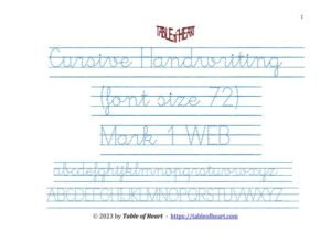 Mark 01 WEB - CursiveHandwritingDotted - size 72