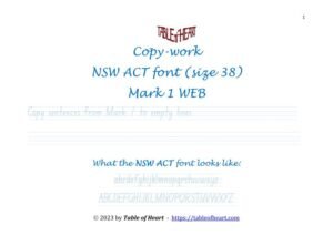 Mark 01 WEB - copywork - NSW ACT - size 38