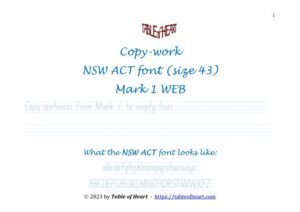 Mark 01 WEB - copywork - NSW ACT - size 43