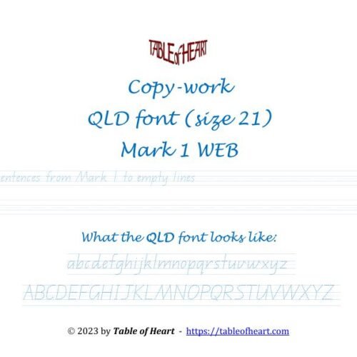Mark 01 WEB - copywork - QLD - size 21_1 Mark 01 WEB - copywork - QLD - size 21