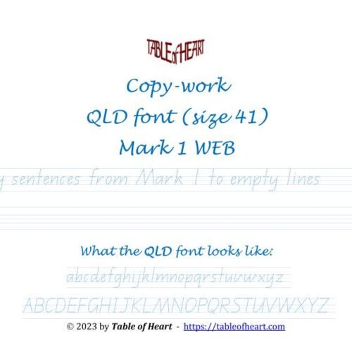 Mark 01 WEB - copywork - QLD - size 41