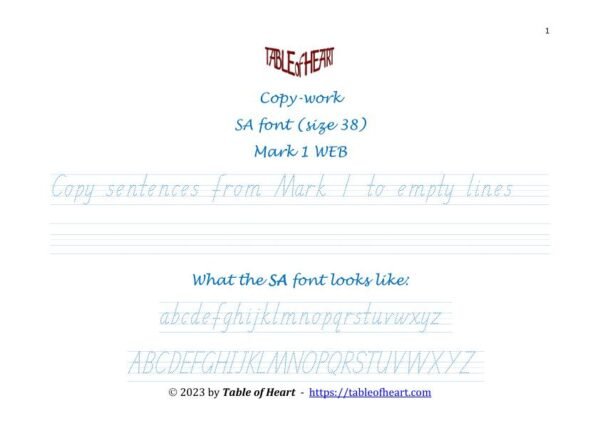 Mark 01 WEB - copywork - SA - size 38_1 Mark 01 WEB - copywork - SA - size 38