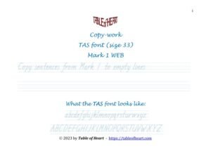 Mark 01 WEB - copywork - TAS - size 33