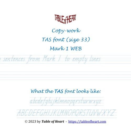 Mark 01 WEB - copywork - TAS - size 33