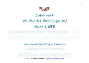 Mark 01 WEB - copywork - VIC WA NT - size 30_1 Mark 01 WEB - copywork - VIC WA NT - size 30