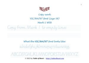 Mark 01 WEB - copywork - VIC WA NT - size 38