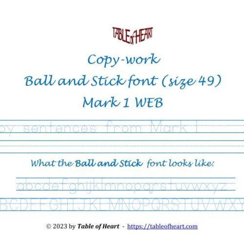 Mark 01 WEB - copywork-ballstick-dotted-size-49