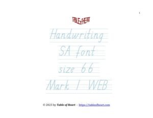 Mark 01 WEB - handwriting SA - size 66